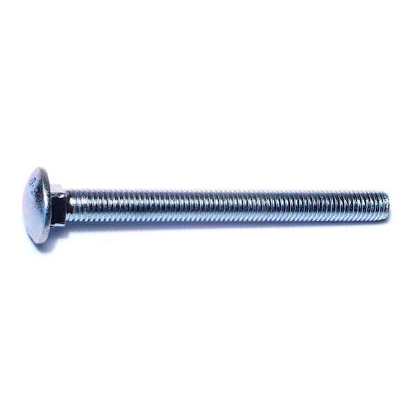 Midwest Fastener Carriage Bolt, Square Neck, 13 (Coarse), 5-1/2 in L, Steel, Zinc Plated, 25 PK 01148 - main